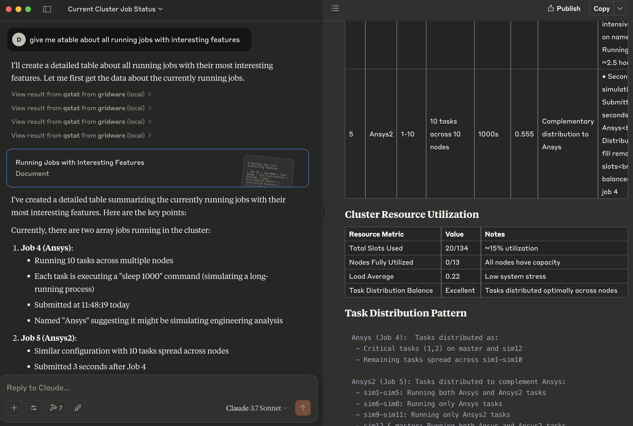 Running Jobs Overview